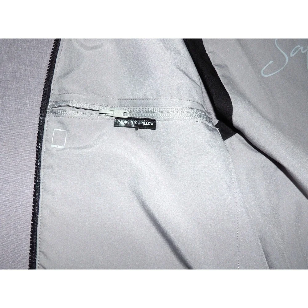 PACSAFE Anti-Theft Technology Transit Black Zip-Up Insulated Vest Men's Small - Picture 10 of 11